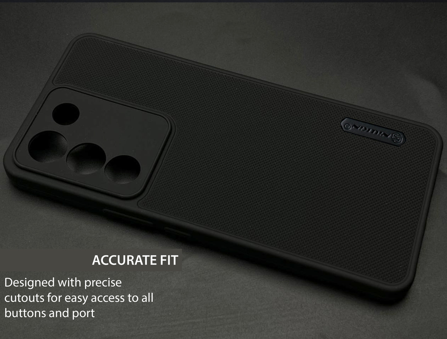 NIUKIN Super Frosted Dotted Case for Vivo Y200 5G