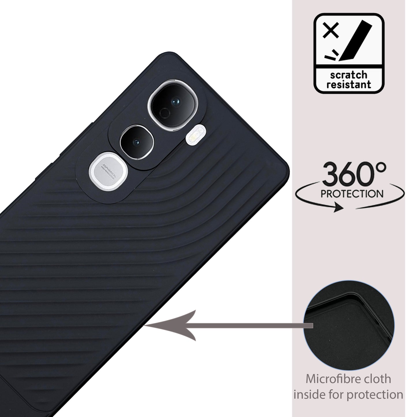 Ripple Wave Case for Vivo Y400 Pro 5G