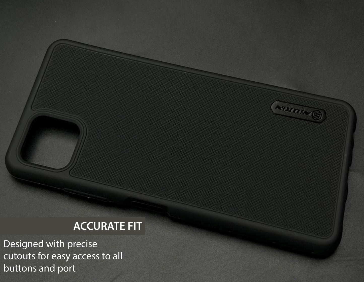 NIUKIN Super Frosted Dotted Case for Samsung F42 5G