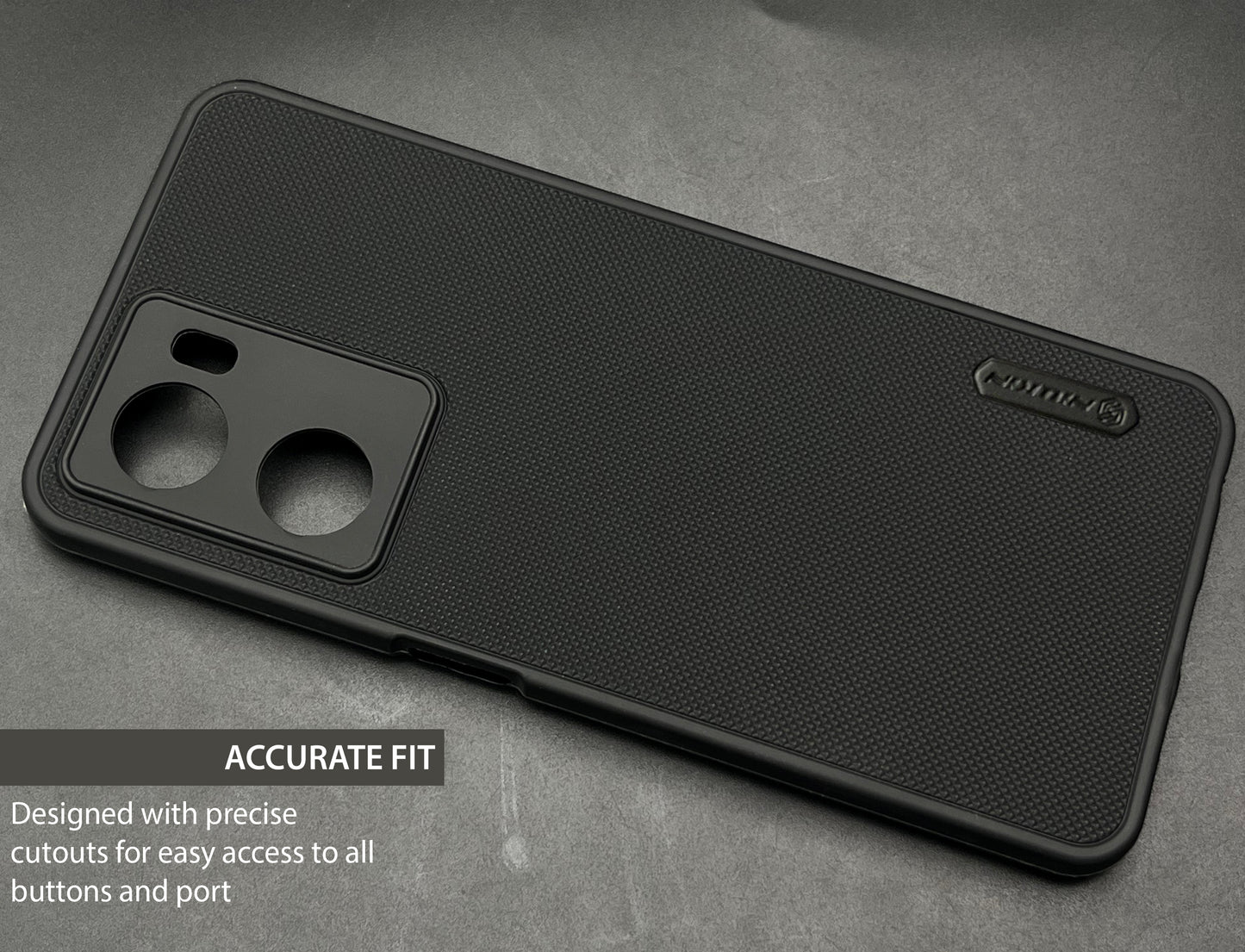 NIUKIN Super Frosted Dotted Case for Oppo A77