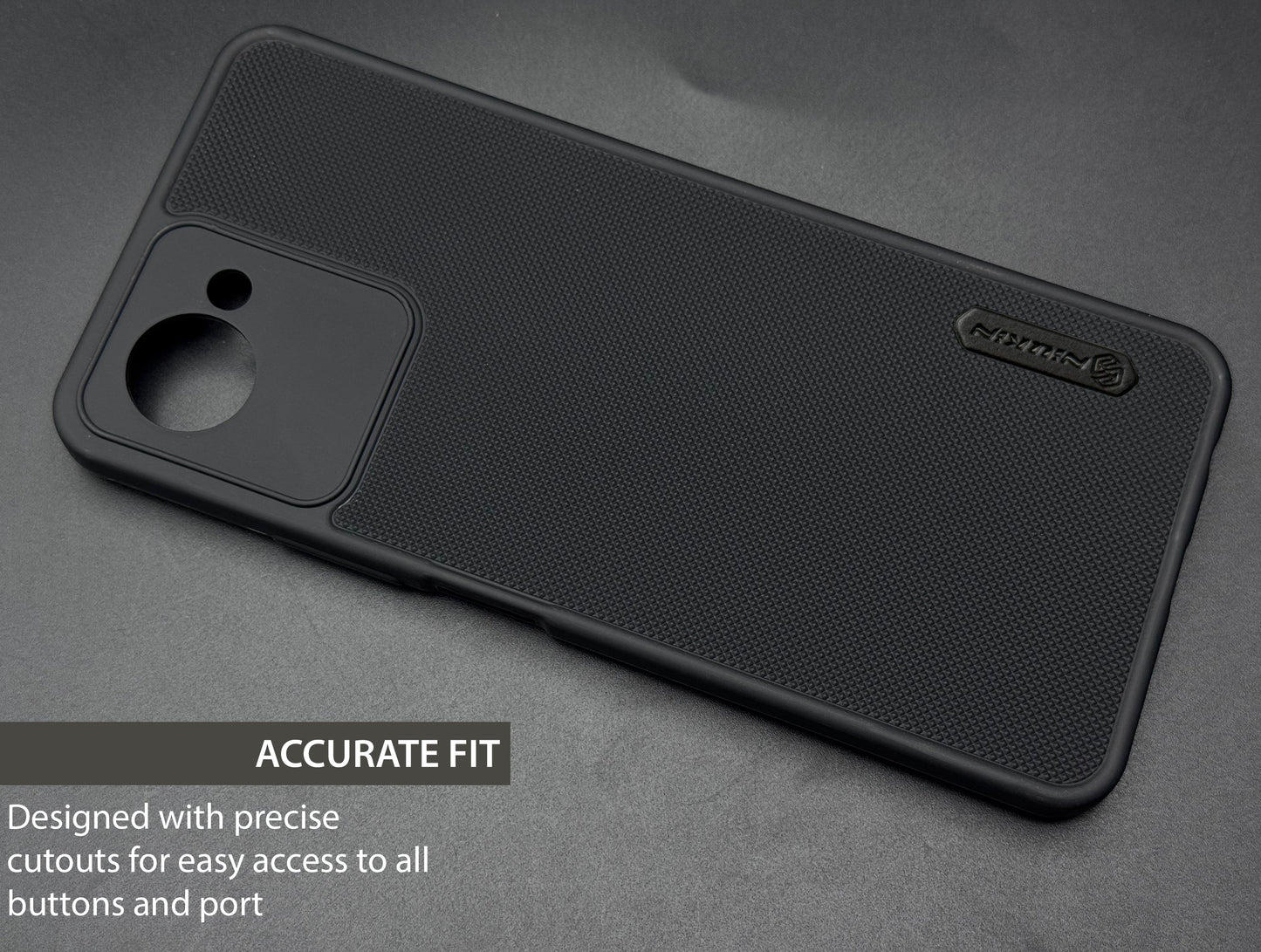 NIUKIN Super Frosted Dotted Case for Realme C30