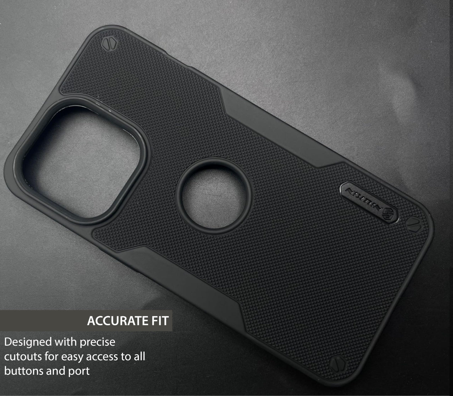 NIUKIN Super Frosted Pro Shield Dotted Case for iPhone 13 Pro