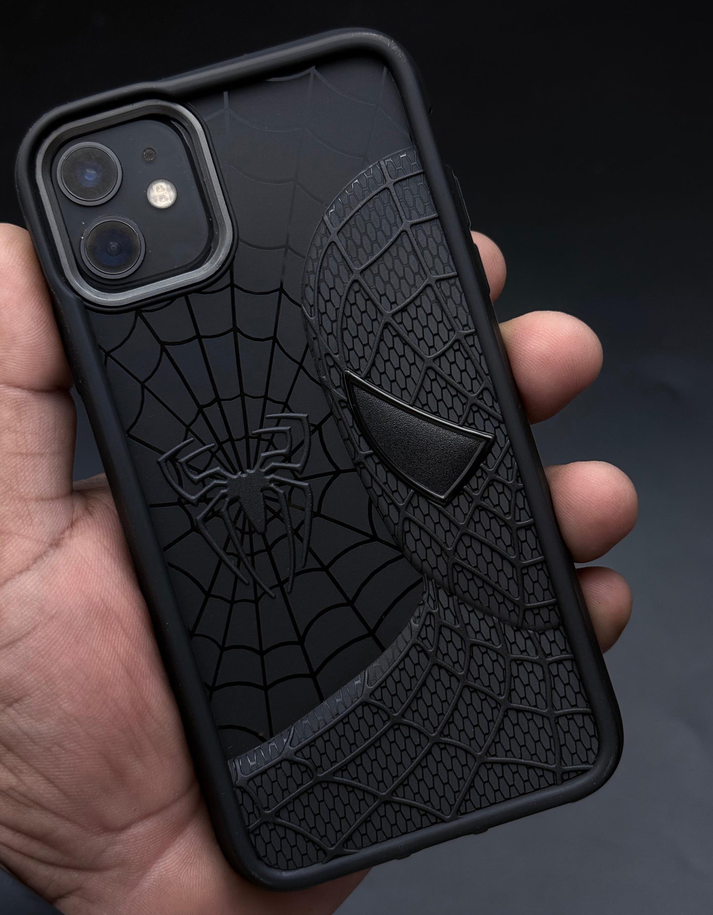 Sp Superhero Web Case with Metallic Camera Ring for iPhone 11