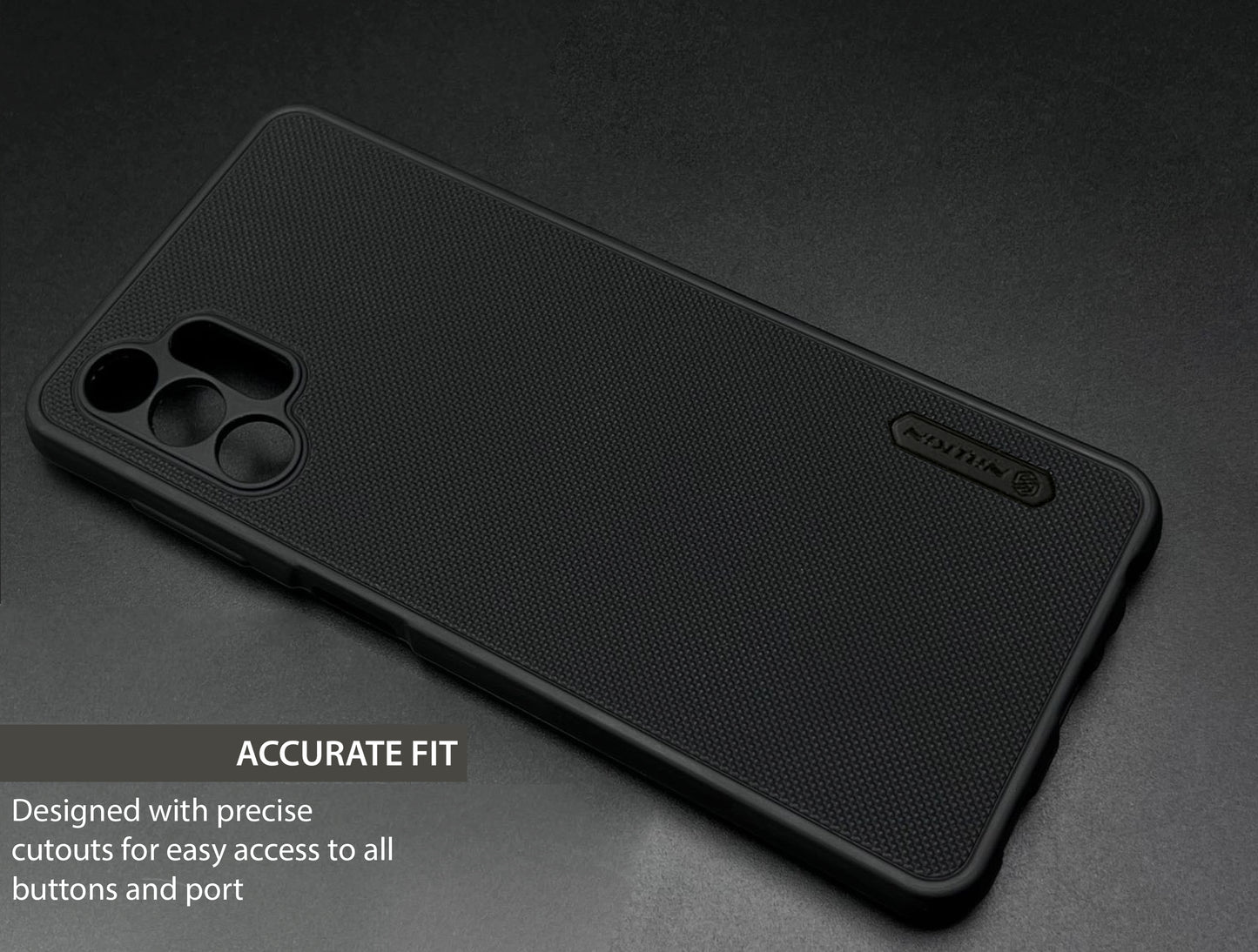 NIUKIN Super Frosted Dotted Case for Samsung A13 4G