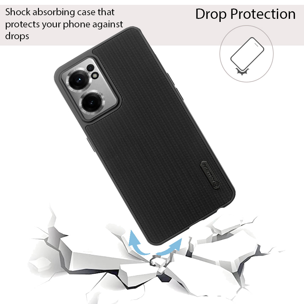 NIUKIN Super Frosted Dotted Case for Oneplus Nord CE 2