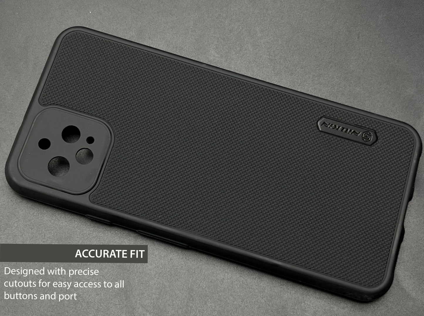 NIUKIN Super Frosted Dotted Case for Google Pixel 4
