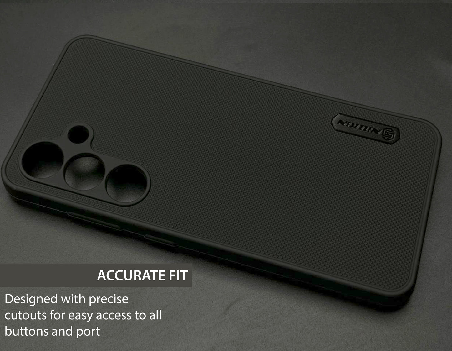 NIUKIN Super Frosted Dotted Case for Samsung S24
