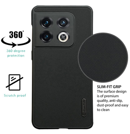 NIUKIN Super Frosted Dotted Case for Oneplus 10 Pro