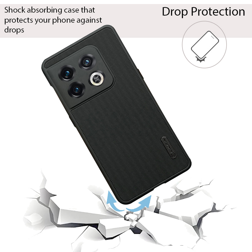 NIUKIN Super Frosted Dotted Case for Oneplus 10 Pro
