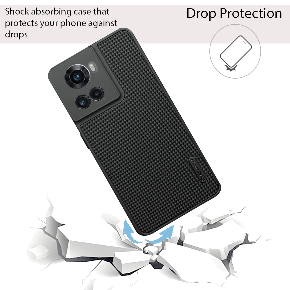 NIUKIN Super Frosted Dotted Case for Oneplus 10R