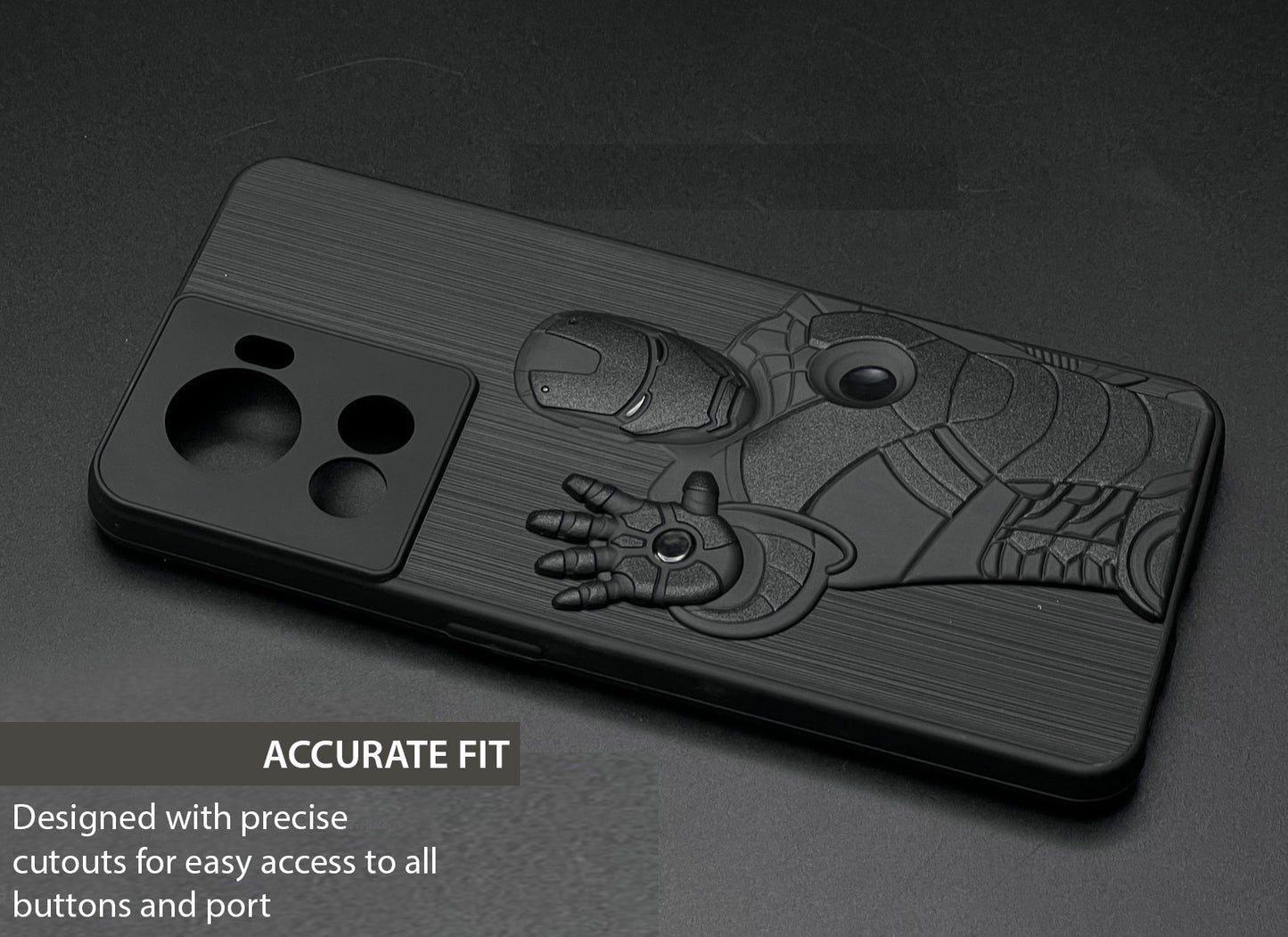 IR Superhero Action Case for Oneplus 10R