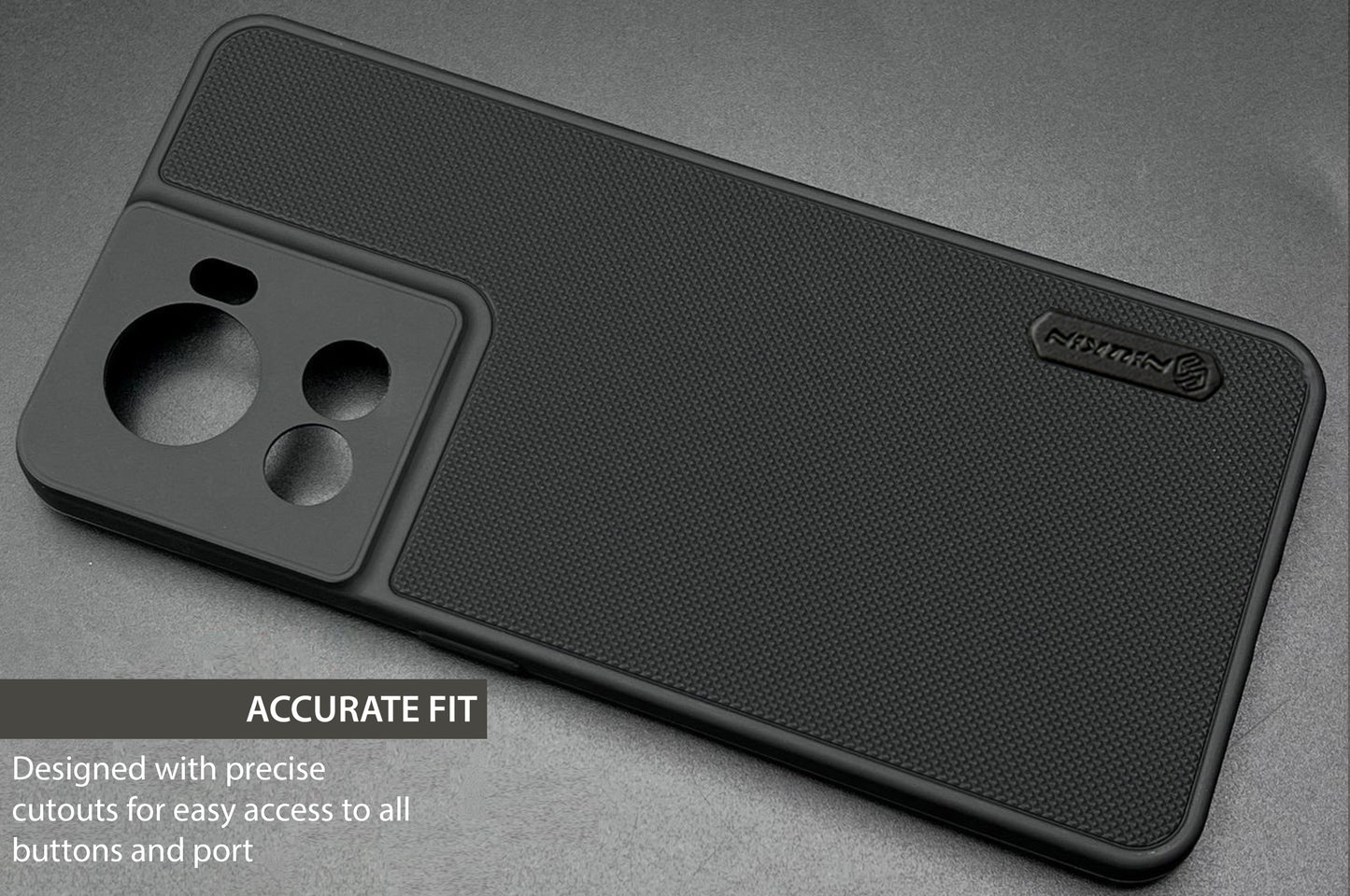 NIUKIN Super Frosted Dotted Case for Oneplus 10R