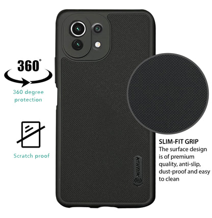 NIUKIN Super Frosted Dotted Case for Xiaomi Mi 11 Lite NE 5G