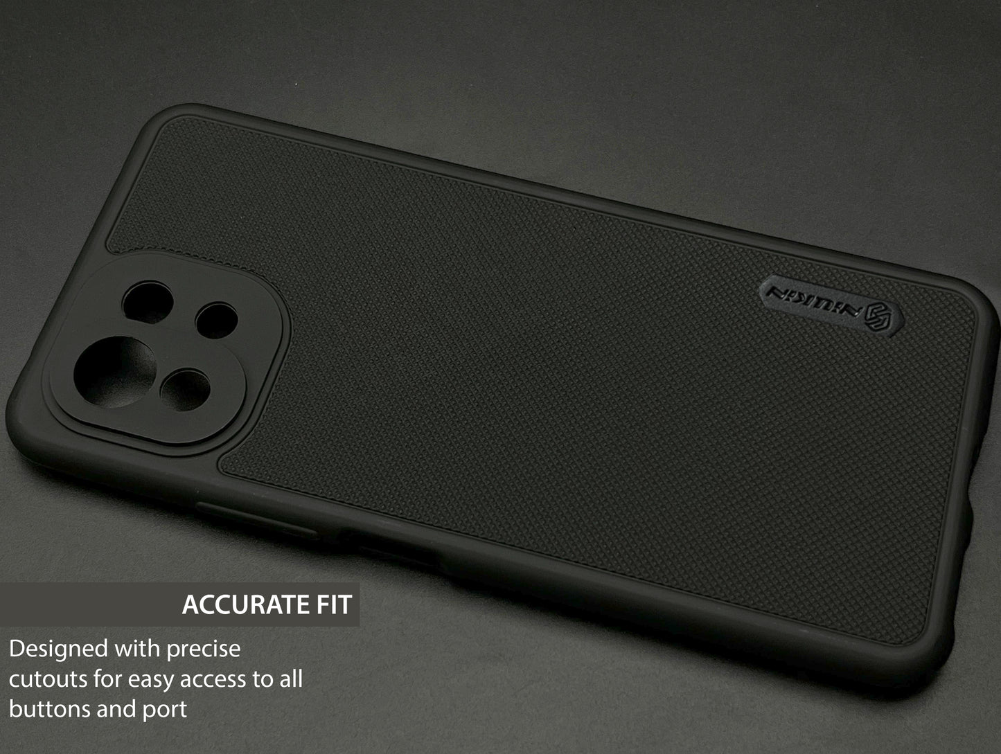 NIUKIN Super Frosted Dotted Case for Xiaomi Mi 11 Lite NE 5G