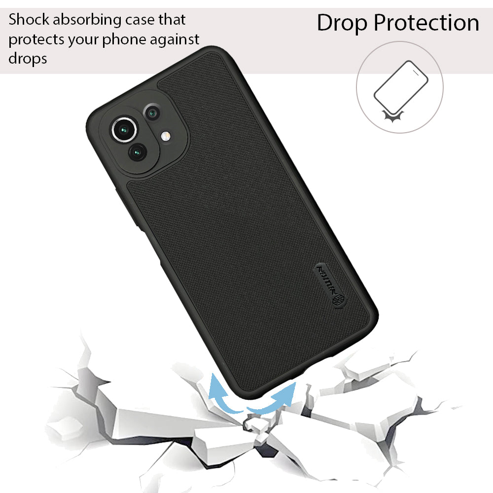NIUKIN Super Frosted Dotted Case for Xiaomi Mi 11 Lite NE 5G