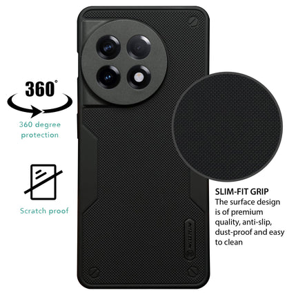 NIUKIN Super Frosted Pro Shield Dotted Case for Oneplus 11R