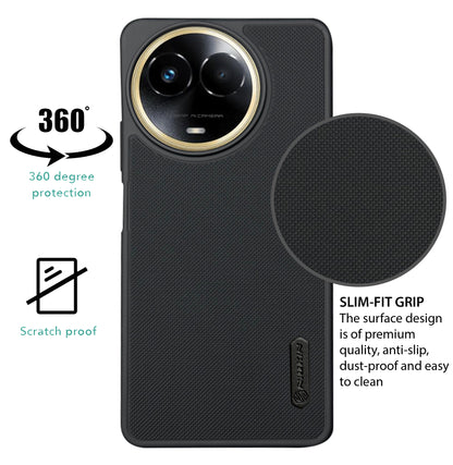 NIUKIN Super Frosted Dotted Case for Realme 11