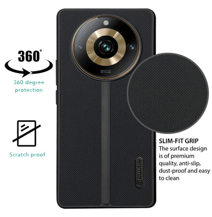 NIUKIN Super Frosted Dotted Case for Realme 11 Pro Plus 5G