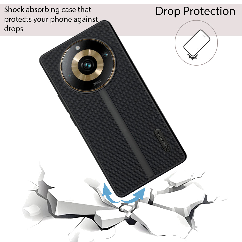 NIUKIN Super Frosted Dotted Case for Realme 11 Pro Plus 5G