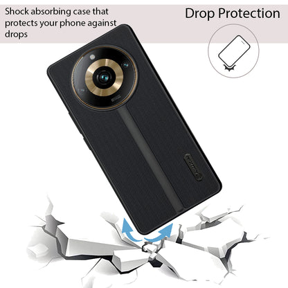 NIUKIN Super Frosted Dotted Case for Realme 11 Pro Plus 5G