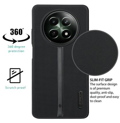 NIUKIN Super Frosted Dotted Case for Realme 12