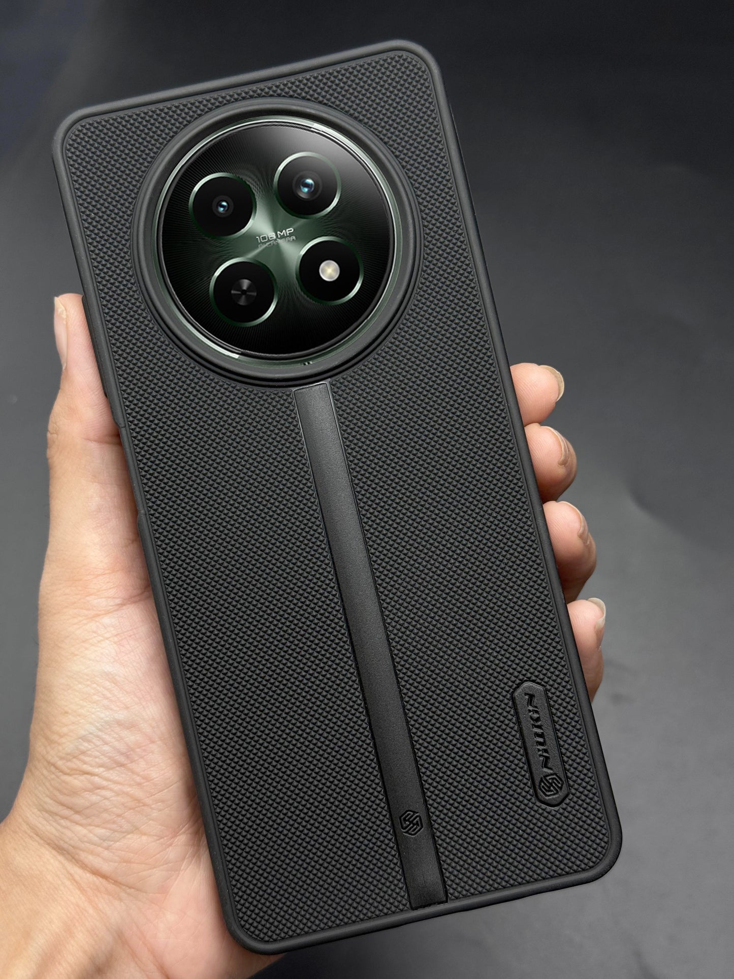 NIUKIN Super Frosted Dotted Case for Realme 12