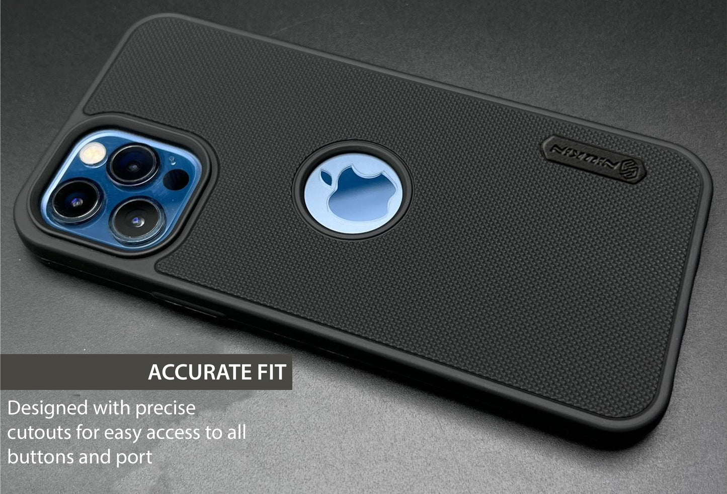 NIUKIN Super Frosted Dotted Case for iPhone 12 Pro