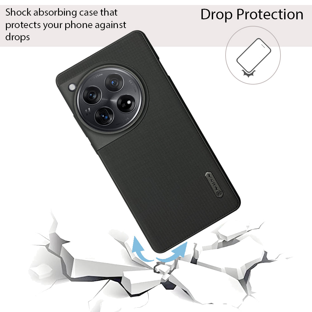 NIUKIN Super Frosted Dotted Case for Oneplus 12