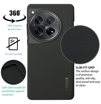 NIUKIN Super Frosted Dotted Case for Oneplus 12