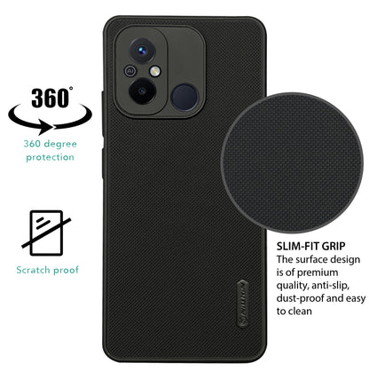 NIUKIN Super Frosted Dotted Case for Xiaomi Mi 12C