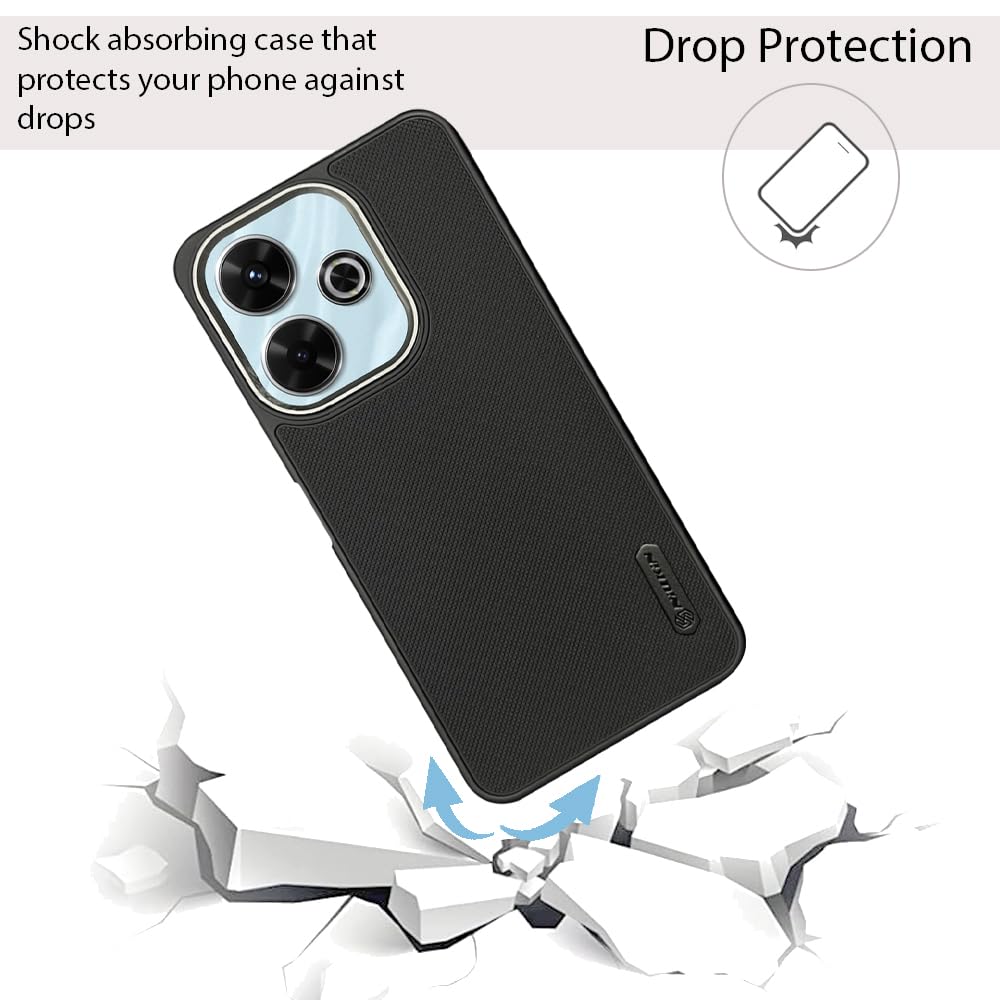 NIUKIN Super Frosted Dotted Case with Camera Ring for Xiaomi Mi 13 5G