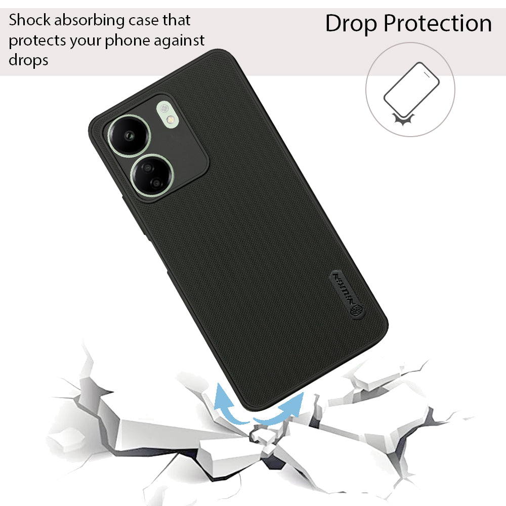 NIUKIN Super Frosted Dotted Case for Xiaomi Mi 13c 4G