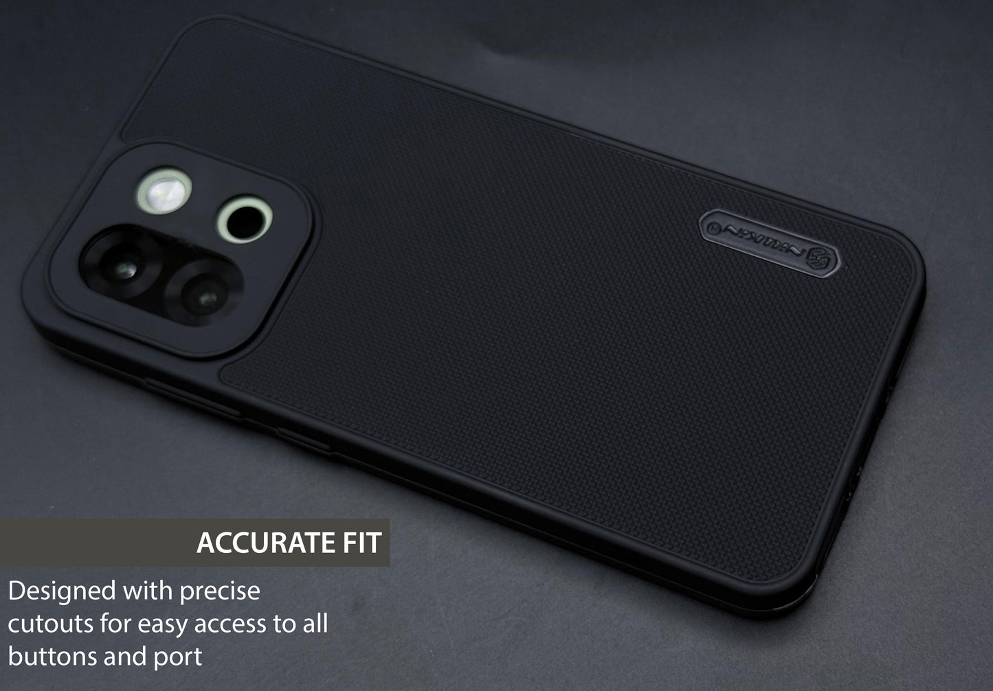 NIUKIN Super Frosted Dotted Case for Oneplus 13s
