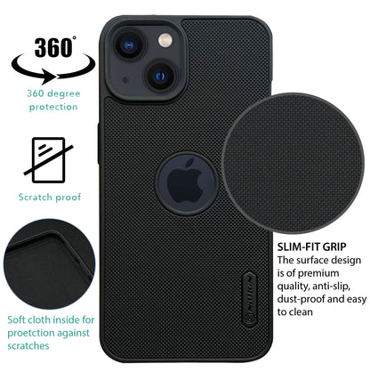 NIUKIN Super Frosted Dotted Case for iPhone 13