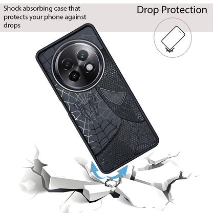 Sp Superhero Web Case with Metallic Camera Ring for Realme 13 Plus(5G)