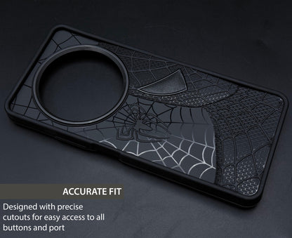 Sp Superhero Web Case with Metallic Camera Ring for Realme 13 Plus(5G)