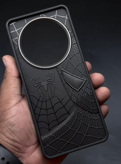 Sp Superhero Web Case with Metallic Camera Ring for Realme 13 Plus(5G)