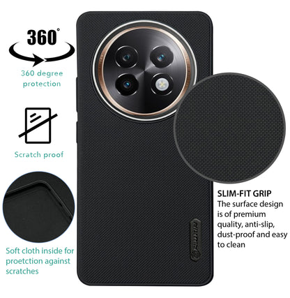 NIUKIN Super Frosted Dotted Case with Camera Ring for Realme 13 Plus