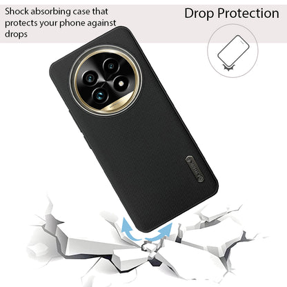 NIUKIN Super Frosted Dotted Case with Camera Ring for Realme 13 Pro Plus