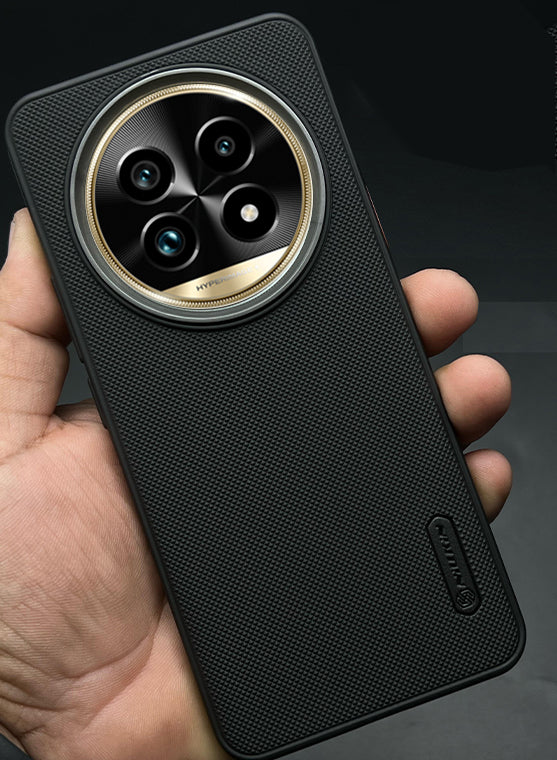 NIUKIN Super Frosted Dotted Case with Camera Ring for Realme 13 Pro Plus