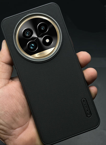 NIUKIN Super Frosted Dotted Case with Camera Ring for Realme 13 Pro Plus
