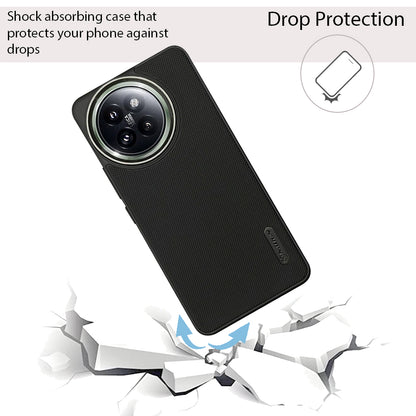 NIUKIN Super Frosted Dotted Case with Camera Ring for Xiaomi Mi 14 Civi