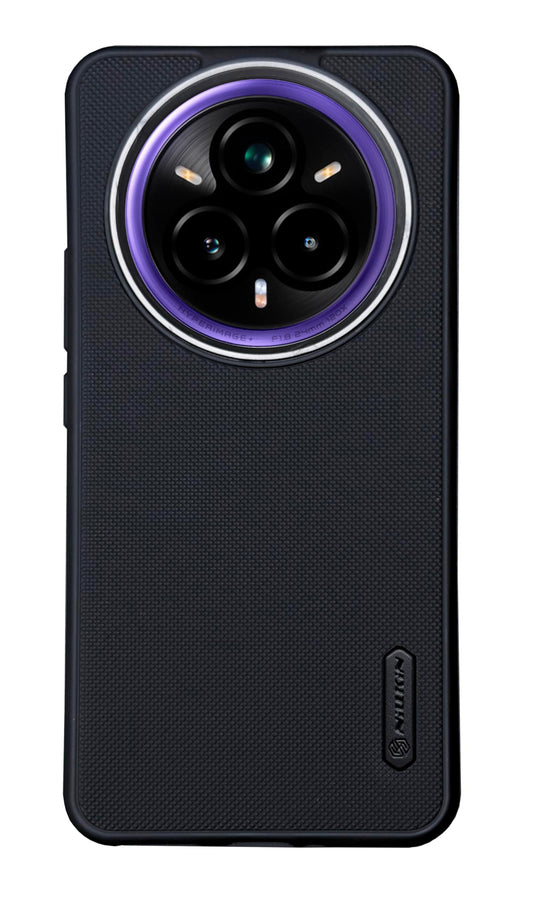 NIUKIN Super Frosted Dotted Case with Camera Ring for Realme 14 Pro Plus