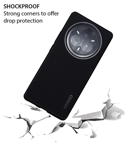 NIUKIN Super Frosted Dotted Case with Camera Ring for Realme 14 Pro