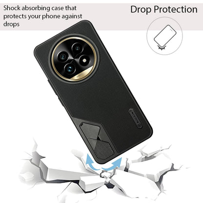 NIUKIN Fancy Super Frosted Dotted Case with Camera Ring for Realme 14 Pro Lite