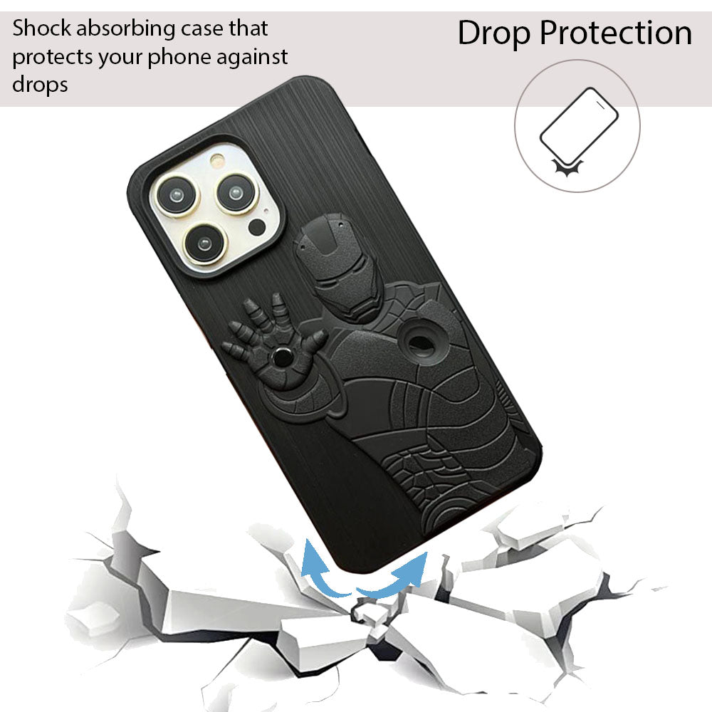 IR Superhero Action Case for iPhone 14 Pro