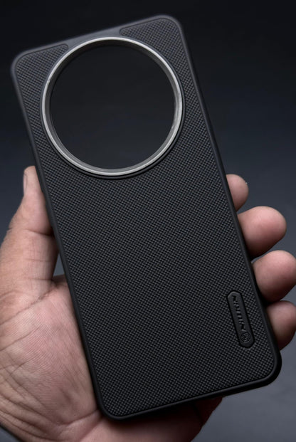NIUKIN Super Frosted Dotted Case with Camera Ring for Realme 14 Pro Plus
