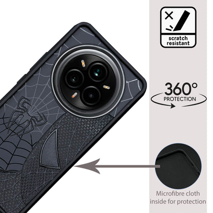 Sp Superhero Web Case with Metallic Camera Ring for Realme 14 Pro Plus(5G)