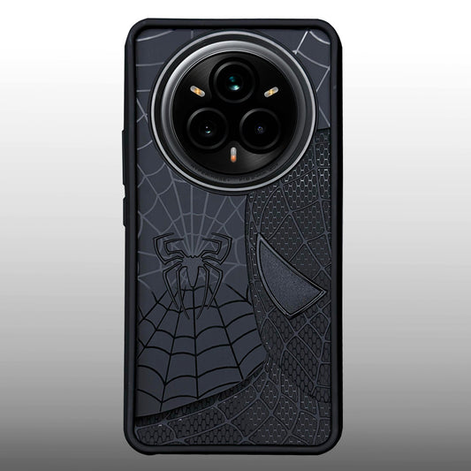 Sp Superhero Web Case with Metallic Camera Ring for Realme 14 Pro Plus(5G)