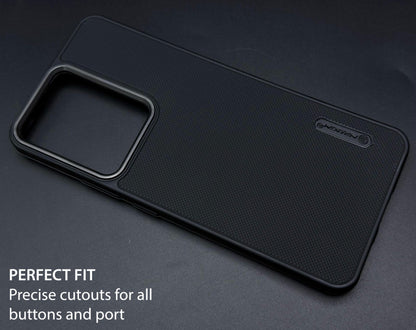 NIUKIN Super Frosted Dotted Case with Camera Ring for Realme 14T